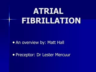 ATRIAL                           FIBRILLATION