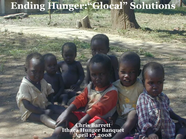ending hunger glocal solutions