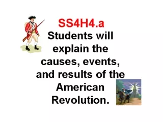Essential Question: SS4H4b; SS4CG1a