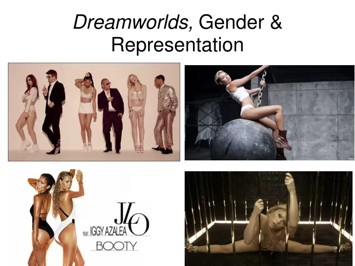 dreamworlds gender representation