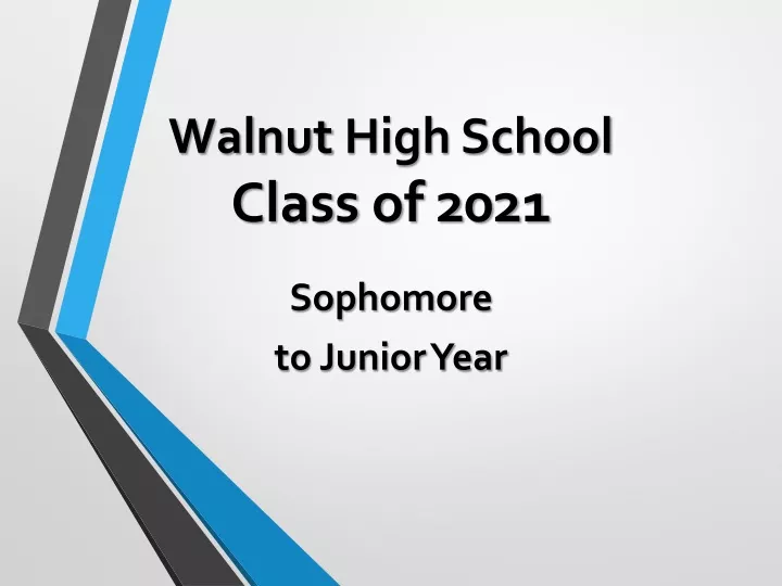 walnut high school class of 2021