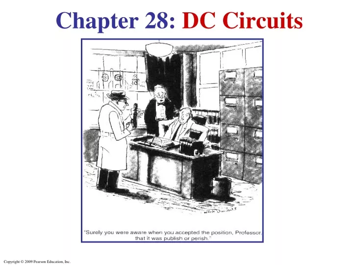 chapter 28 dc circuits