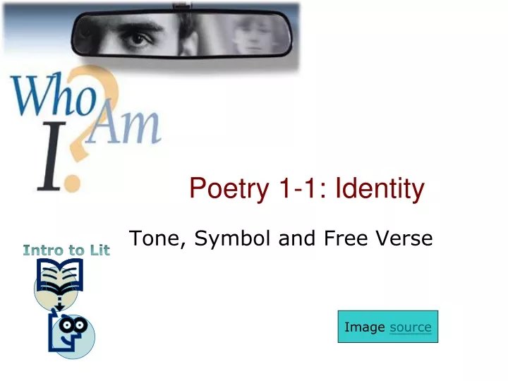 poetry 1 1 identity