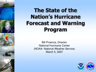 The State of the Nation’s Hurricane Forecast and Warning Program