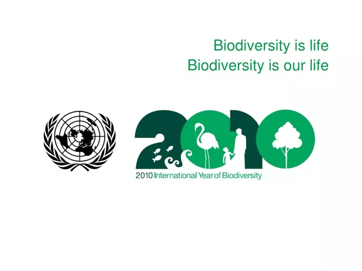 biodiversity is life biodiversity is our life