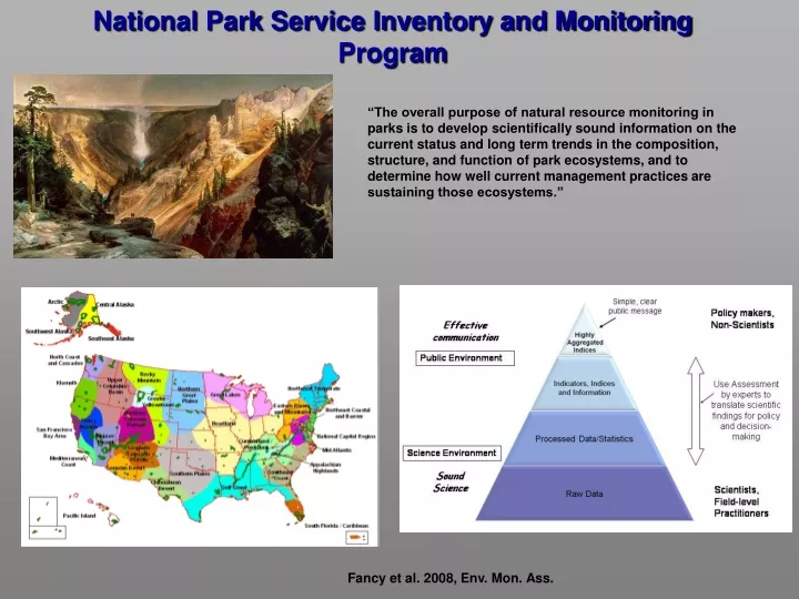national park service inventory and monitoring