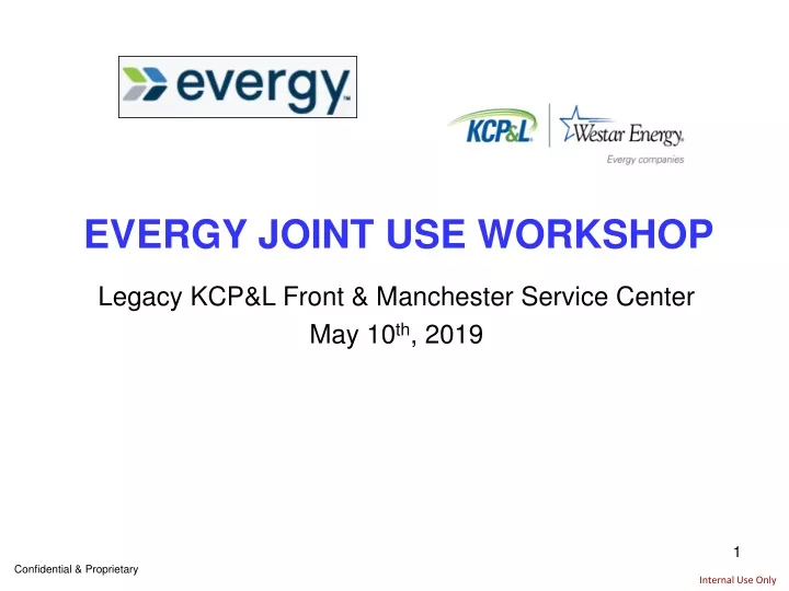 evergy joint use workshop