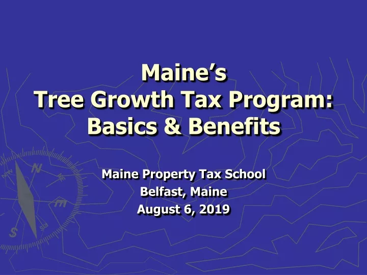 maine s tree growth tax program basics benefits