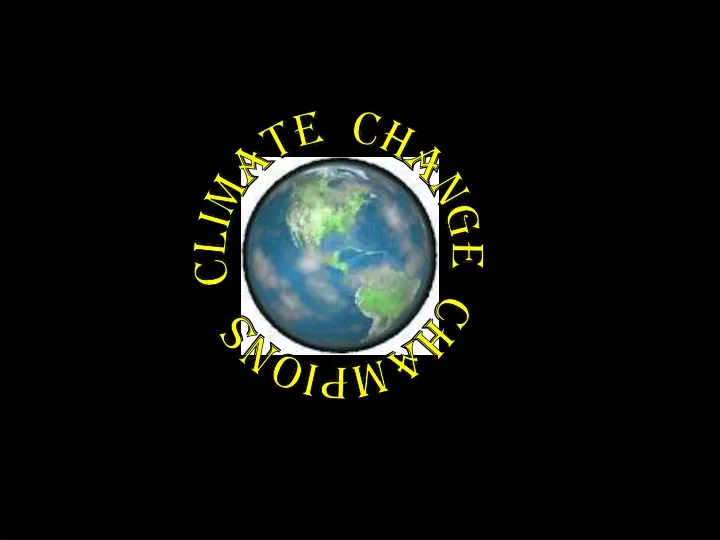 climate change champions