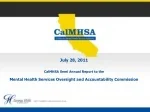 CalMHSA Action Progress Overview - slide 1