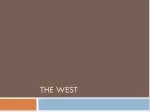The West - slide 1