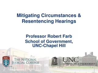 Mitigating Circumstances &amp; Resentencing Hearings