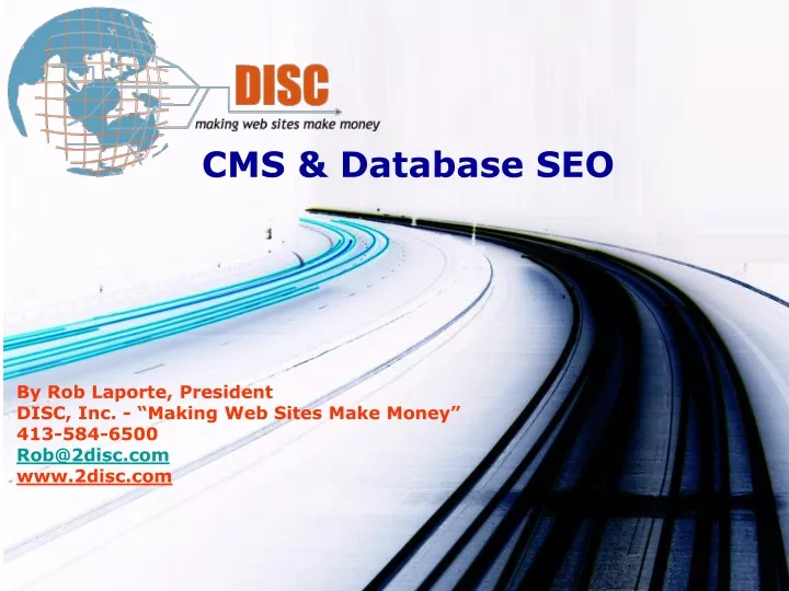 cms database seo