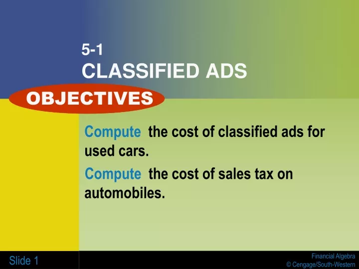 5 1 classified ads