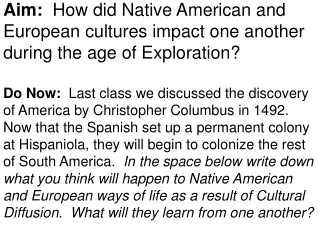 Columbus Discovers America