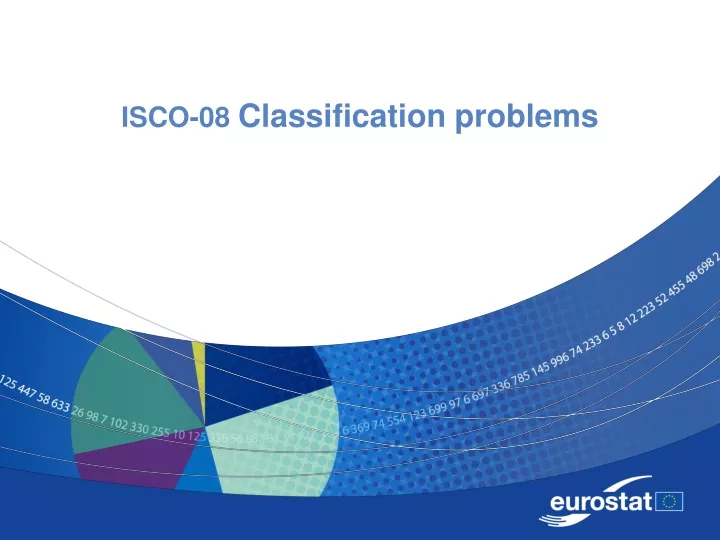 isco 08 classification problems