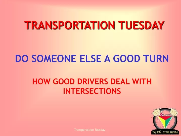 transportation tuesday