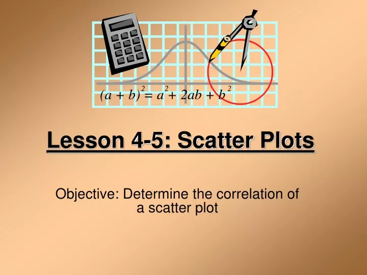 lesson 4 5 scatter plots