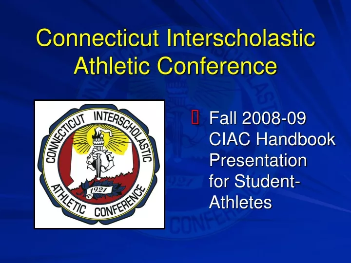 connecticut interscholastic athletic conference