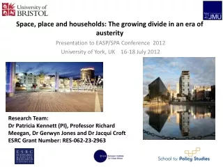 Space, place and households: The growing divide in an era of austerity