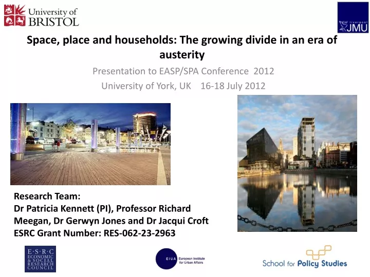 space place and households the growing divide in an era of austerity
