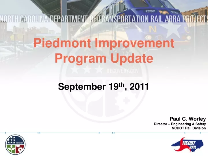 piedmont improvement program update september