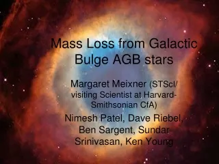 Mass Loss from Galactic Bulge AGB stars