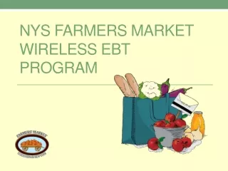 NYS  Farmers Market Wireless EBT Program