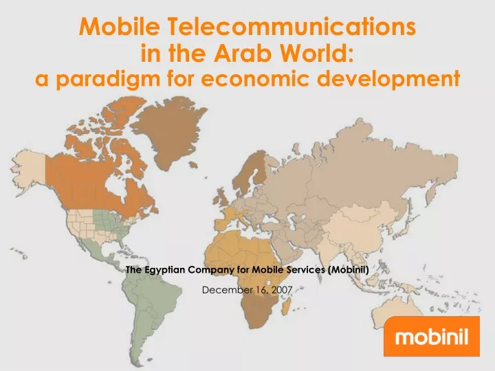 mobile telecommunications in the arab world