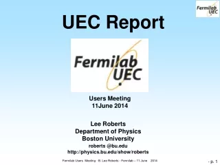 UEC Report