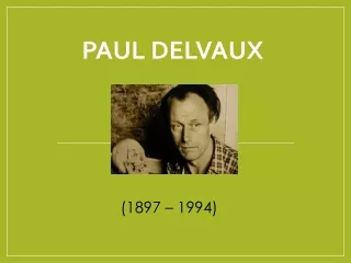 Paul  Delvaux