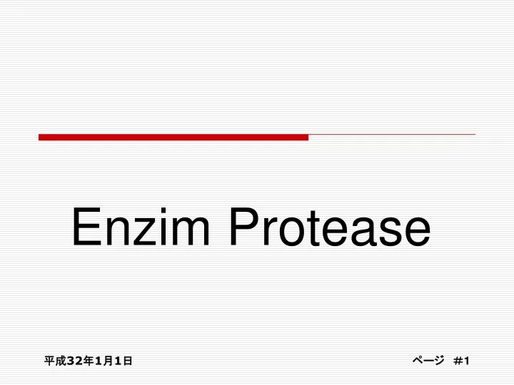 enzim protease
