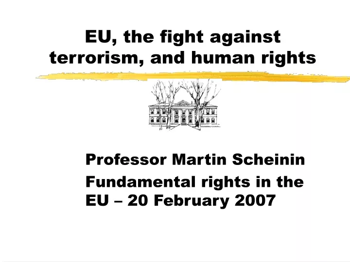 eu the fight against terrorism and human rights