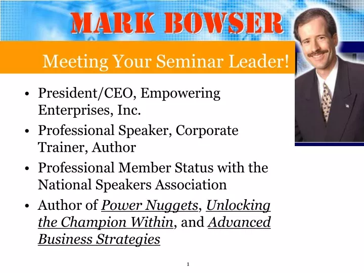 mark bowser