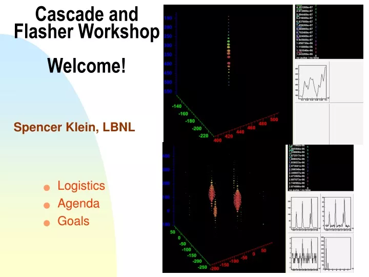 cascade and flasher workshop welcome