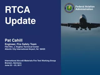 RTCA Update