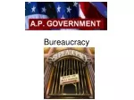 PPT - Elements of Bureaucracy PowerPoint Presentation, free download ...