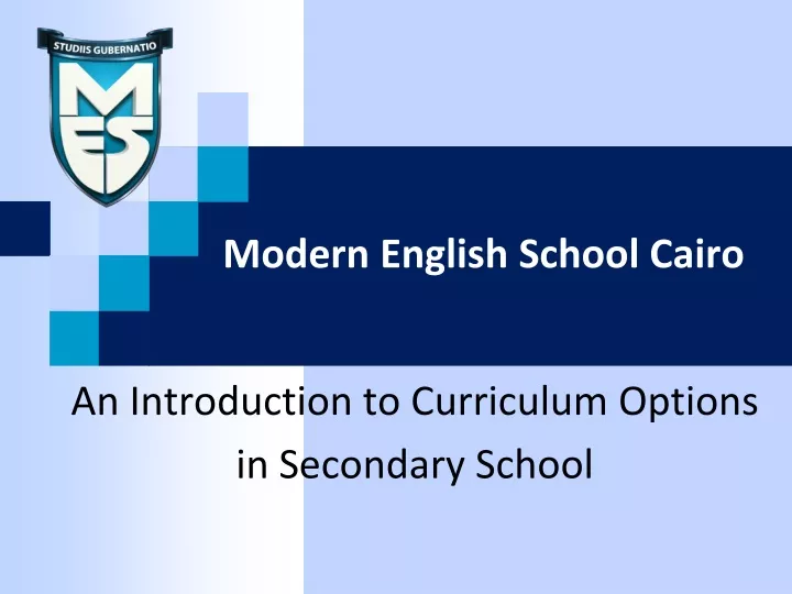 modern english school cairo