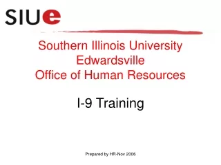 Southern Illinois University Edwardsville Office of Human Resources