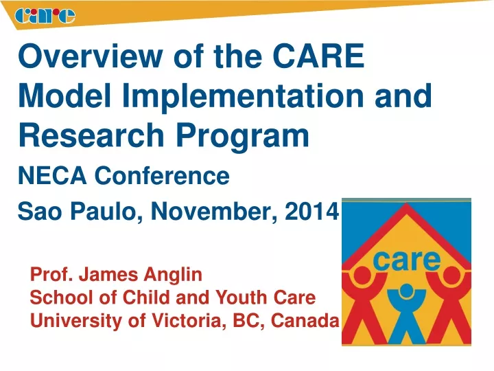 overview of the care model implementation