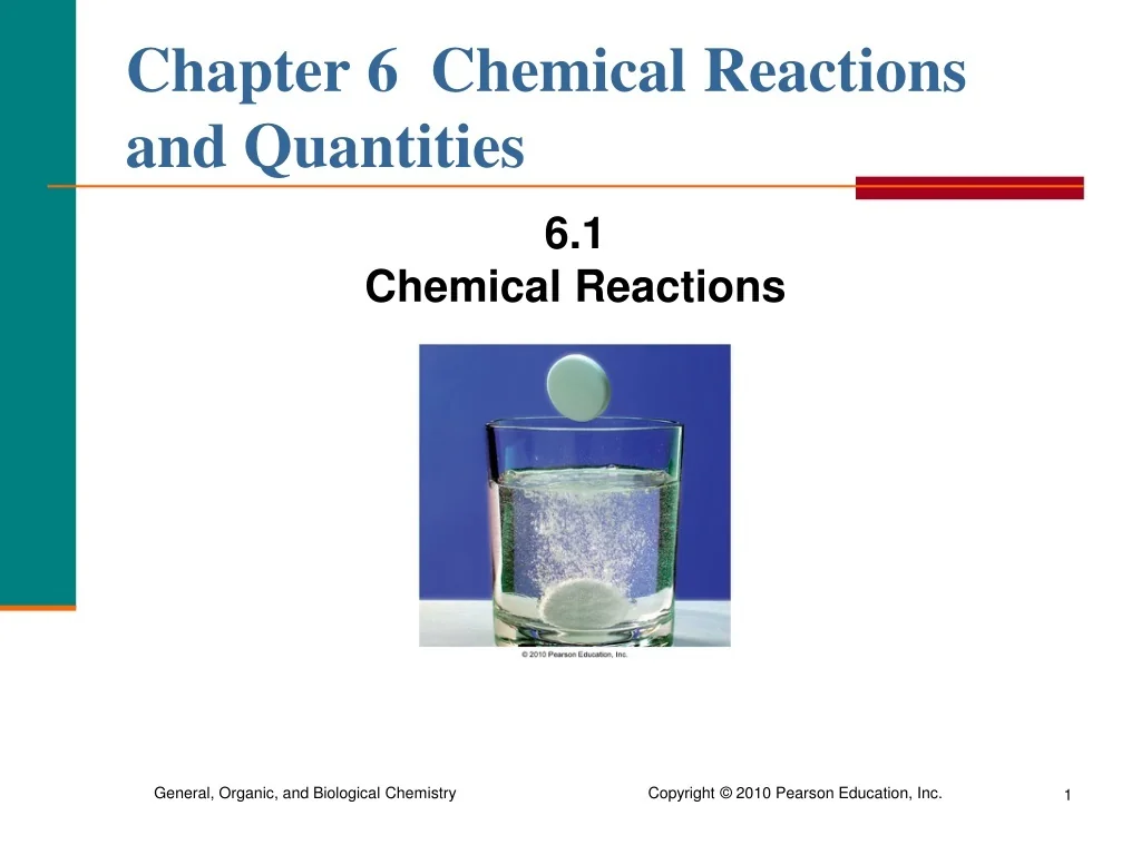 PPT - Chapter 6 Chemical Reactions and Quantities PowerPoint ...