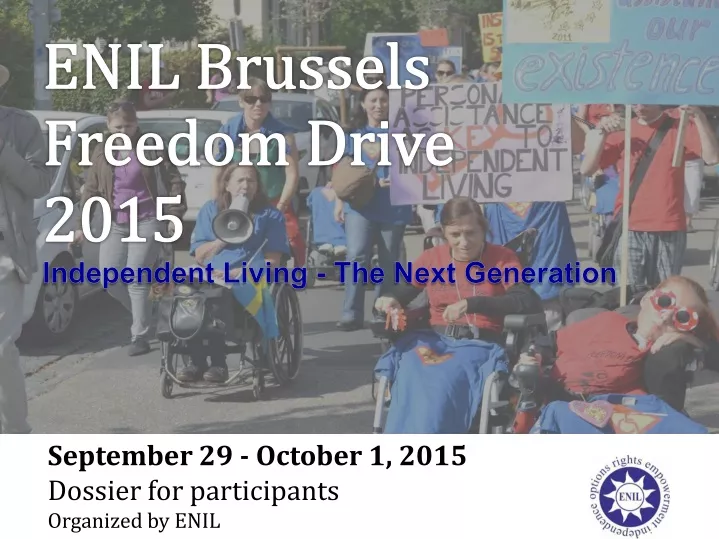 enil brussels freedom drive 2015 independent