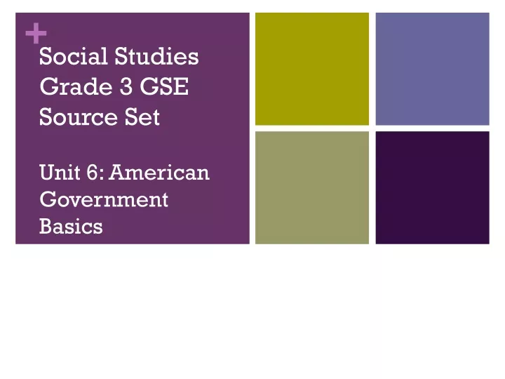 social studies grade 3 gse source set unit