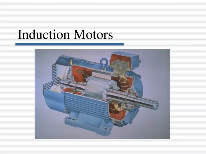 induction motors