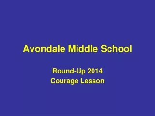 Avondale Middle School