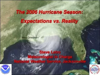 The 2006 Hurricane Season: Expectations vs. Reality