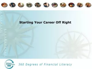 Starting Your Career Off Right