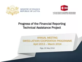 ANNUAL MEETING  SWISS-LATVIAN COOPERATION PROGRAMME April  2013 –  March  2014