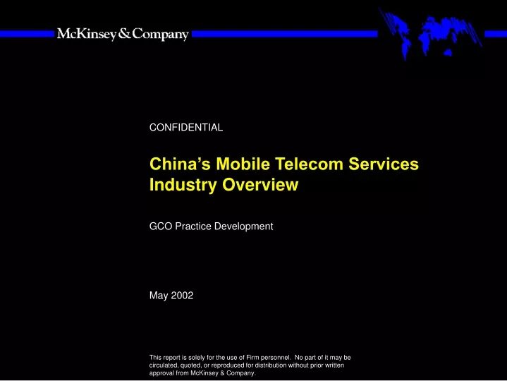 china s mobile telecom services industry overview
