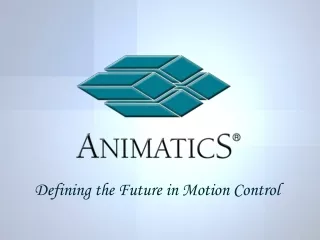 Defining the Future in Motion Control